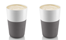 Eva Solo Latte Macchiato Beker Elephant Grey 360 ml - 2 Stuks