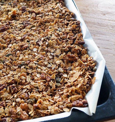 Granola, glutenvrij en suikervrij