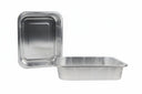 Cookinglife Grill BBQ Aluminium Bakjes / BBQ Grill Tray - 32 x 26 cm - Herbruikbaar  - 5 stuks