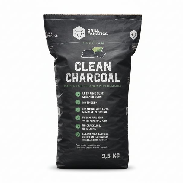 Cookinglife Grill Houtskool / Charcoal Clean - 9.5 KG - Smokeless