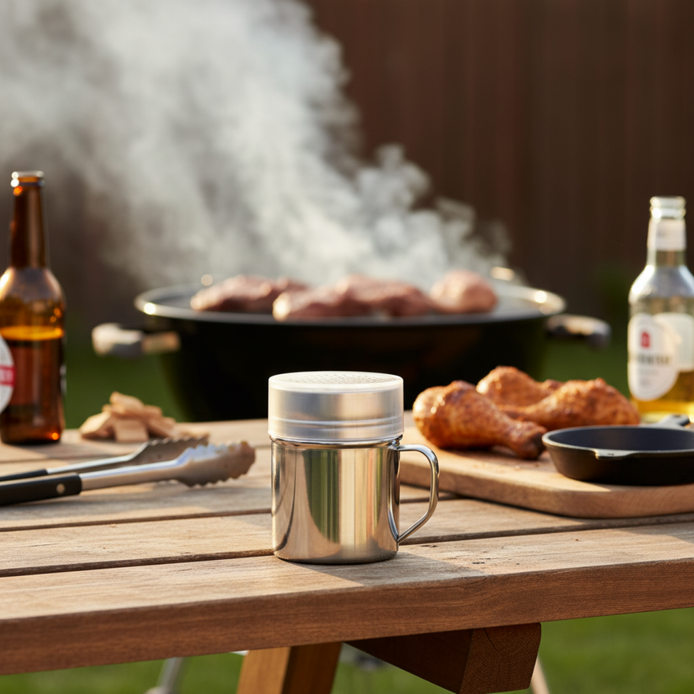 Cookinglife Grill Rub Shaker / Kruidenstrooier - RVS