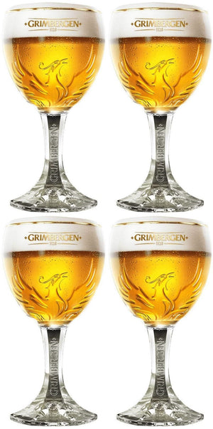 Grimbergen Bierglas op Voet 330 ml - 4 stuks