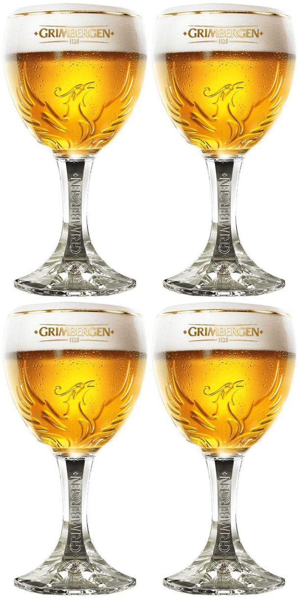 Grimbergen Bierglas op Voet 330 ml - 4 stuks