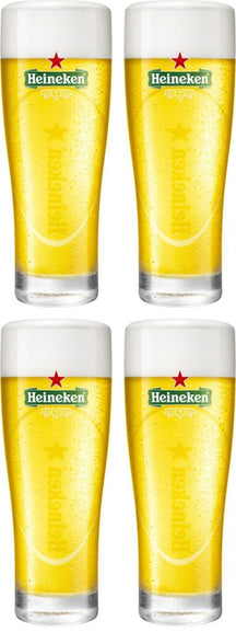 Heineken Bierglas Ellipse 250 ml - 4 stuks