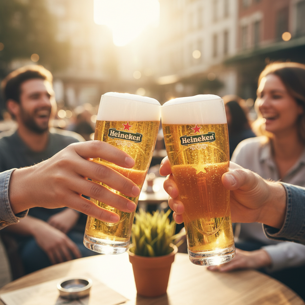 Heineken Bierglazen Ellipse - 250 ml - 2 stuks