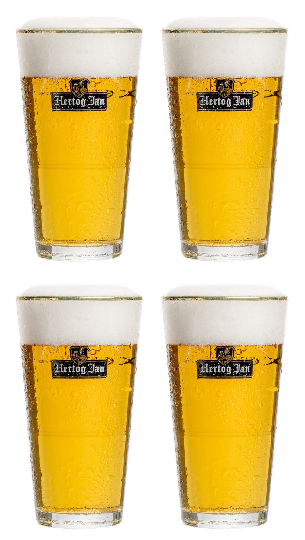 Hertog Jan Bierglas Vaasje 250 ml - 4 stuks