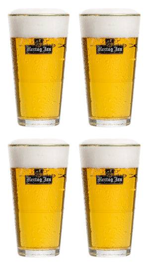 Hertog Jan Bierglas Vaasje 250 ml - 4 stuks