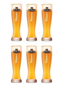 Hertog Jan Bierglazen Weizen - 300 ml - 6 stuks