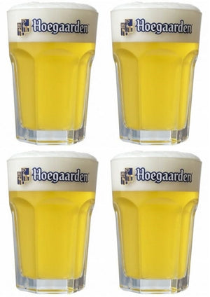 Hoegaarden Bierglazen Witbier 330 ml - 4 stuks