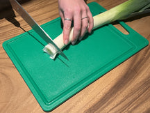 Cookinglife Snijplank met sapgeul 35 x 25 x 0.85 cm - Groen