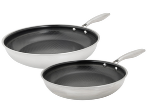 Cookinglife Koekenpannenset HexaCook - ø 24 & 28 cm - NON STICK - keramische anti-aanbaklaag - geschikt voor alle warmtebronnen
