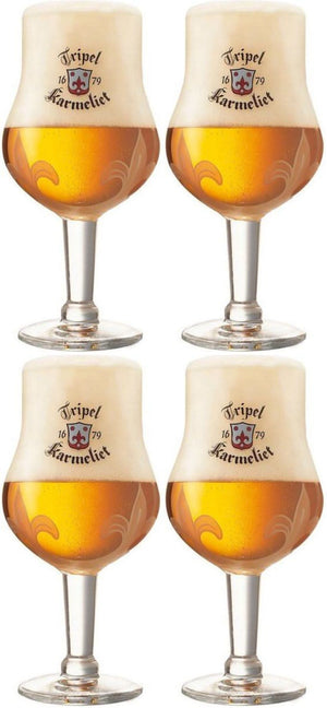 Karmeliet Bierglas 330 ml - 4 stuks