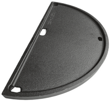 Keij Kamado Halve Maan Grillplaat / Plancha Compact - Geëmailleerd Gietijzer - 2-zijdig - 33 cm - voor 15 inch Kamado's