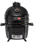 Keij Kamado Kamado BBQ Pro Compact Black - 15 inch
