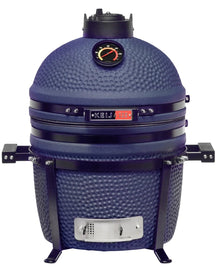 Keij Kamado Kamado BBQ Legend Compact Blue - 15 inch
