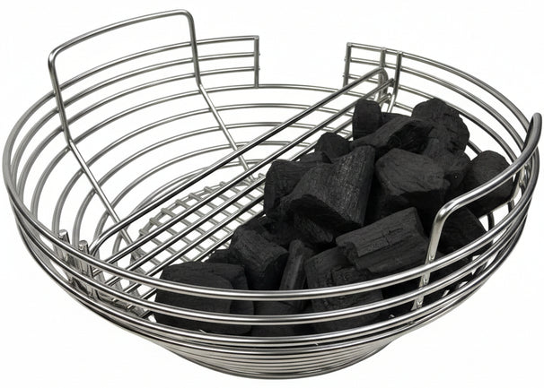 Keij Kamado Kolenmand (X)Large - voor 21/23 inch Kamado's - met uitsparing voor chipfeeder