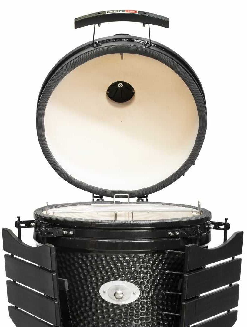 Keij Kamado Kamado BBQ Pro Large Black - 21 inch