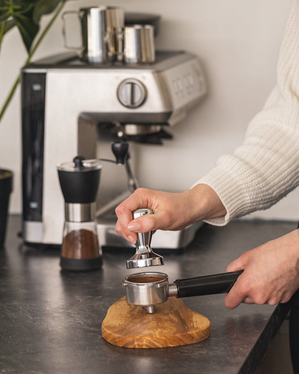 Jay Hill Koffie Barista Tamper - RVS - ø 50.8 mm