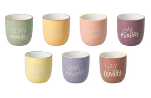 Cookinglife Koffiekopjes Aardewerk 220 ml - 7 stuks