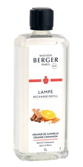 Maison Berger Navulling - voor geurbrander - Orange Cinnamon - 1 liter