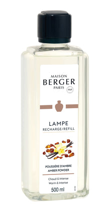 Maison Berger Navulling - voor geurbrander - Amber Powder - 500 ml