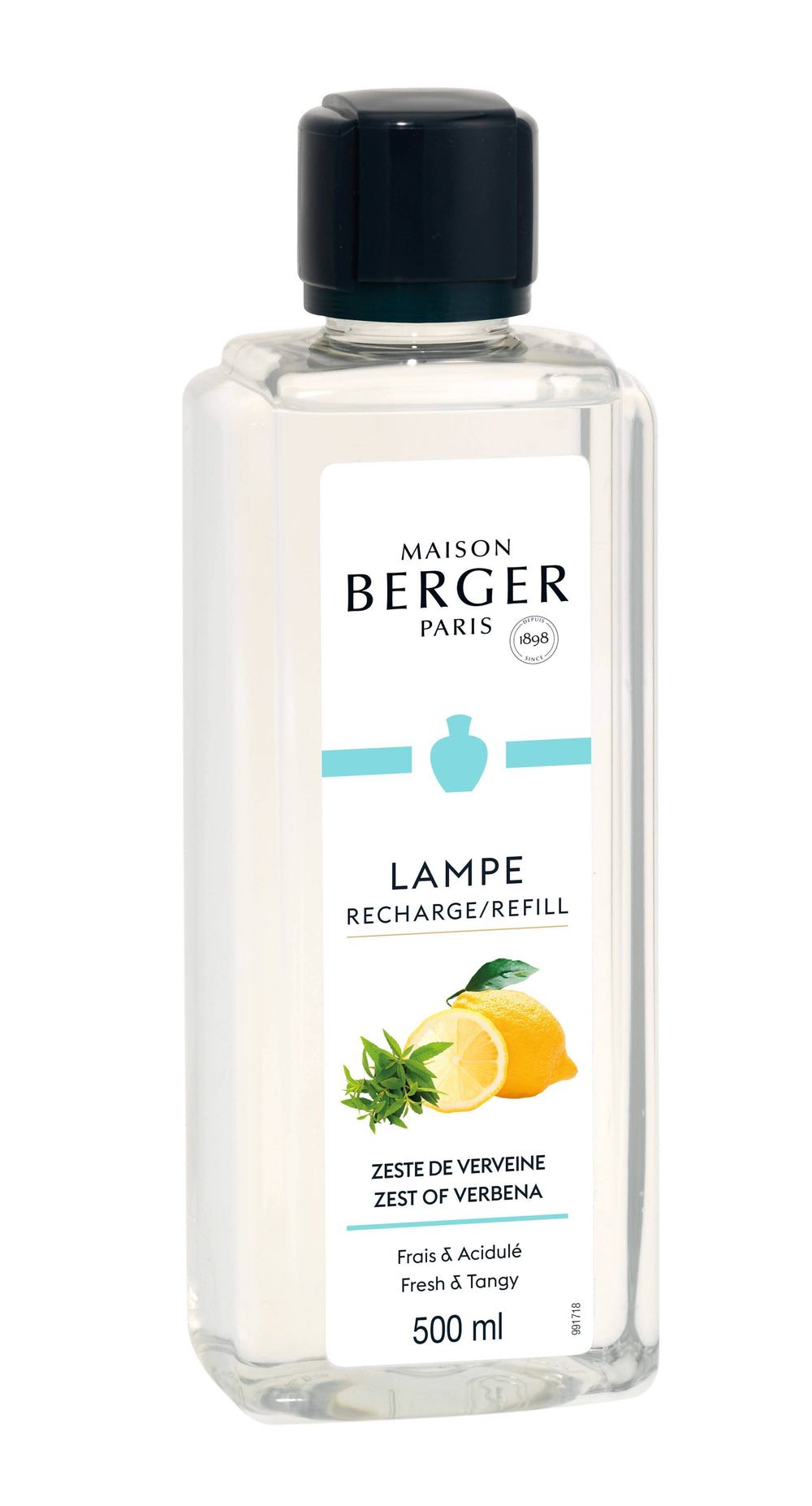 Maison Berger Navulling - voor geurbrander - Zest of Verbena - 500 ml