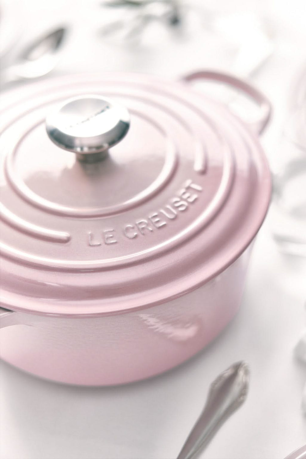 Le Creuset Braadpan Signature - Shell Pink - ø 20 cm / 2.4 liter