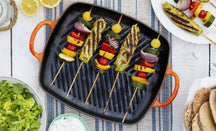 Le Creuset Grillplaat Signature - Oranjerood - 30 x 27 cm