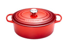 Le Creuset Braadpan Signature - Ovaal - Kersenrood - ø 27 cm / 4.1 liter