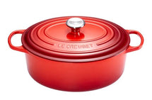 Le Creuset Braadpan Signature - Ovaal - Kersenrood - ø 29 cm / 4.7 liter