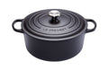 Le Creuset Braadpan Signature - Mat Zwart - ø 22 cm / 3.3 liter