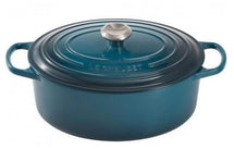 Le Creuset Braadpan Signature - Ovaal - Deap Teal - ø 31 cm / 6.3 liter