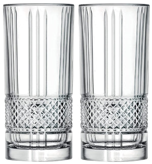Cookinglife Longdrinkglazen Monea - 290 ml - 2 stuks