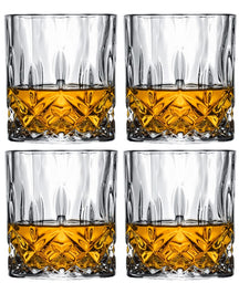 Cookinglife Whiskey Glazen / Cocktailglazen / Waterglazen Moray - 320 ml - 4 stuks