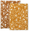 A Little Lovely Company Hydrofiele Doek - Bloesem - Caramel - 2 Stuks