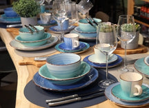 Studio Tavola Koffieset Ocean Blue 18-delig