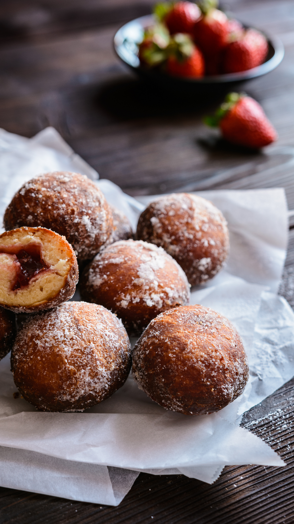 Oliebollen bakken