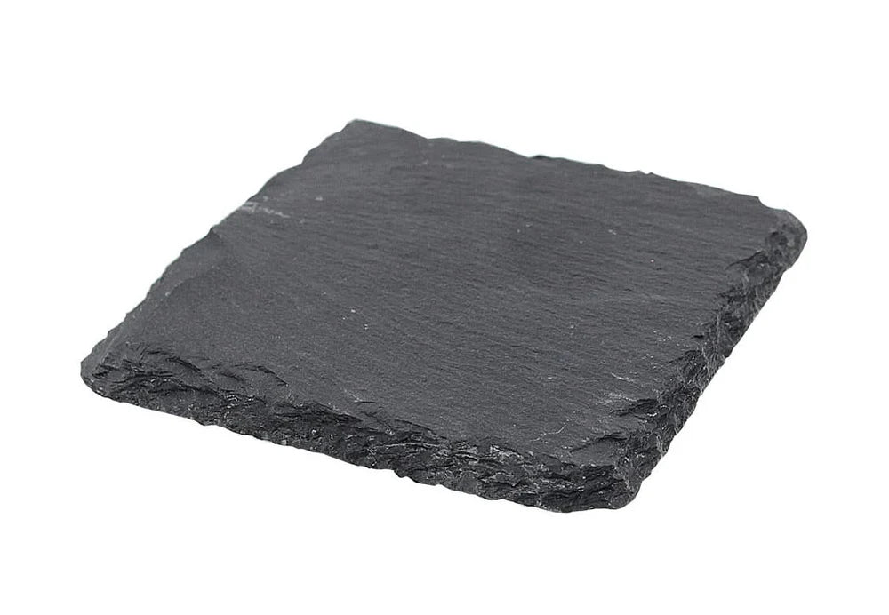 Cookinglife Onderzetter Leisteen 10 x 10 cm - 4 Stuks