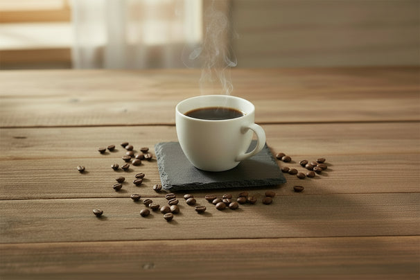 Cookinglife Onderzetter Leisteen 10 x 10 cm - 4 Stuks