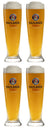 Paulaner Bierglazen Weizen 300 ml - 4 stuks