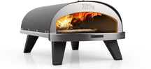 ZiiPa Pizza Oven Piana - Gasmodel - met Thermometer - Antraciet - voor ø 30 cm pizza's - Roterende pizzasteen