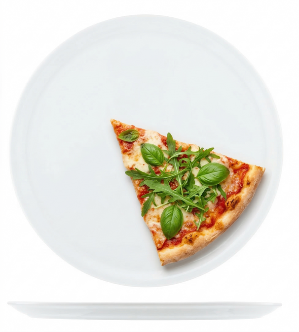 Saturnia Pizzabord - Wit - ø 33 cm