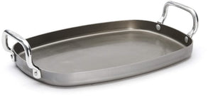 De Buyer Plancha Mineral B Pro - 38 x 26 cm - zonder anti-aanbaklaag