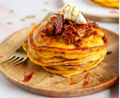 Glutenvrije pompoenpannenkoeken