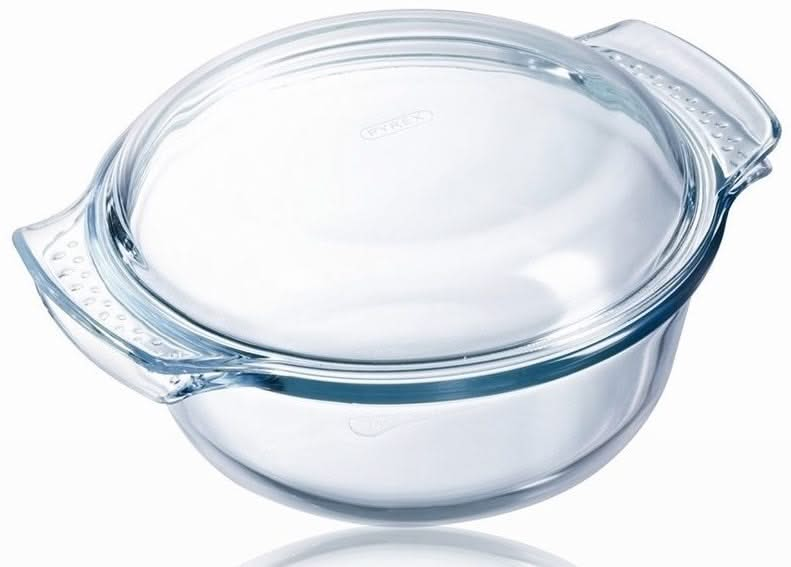 Pyrex Ovenschaal met deksel - Classic - ø 27 cm / 3.5 liter + 1.4 liter