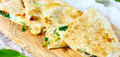 Quesadilla met geitenkaas