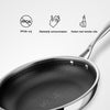 Stahl Cookware Koekenpan Hybrid 28 cm - Inclusief Deksel