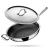 Stahl Cookware Koekenpan Hybrid 28 cm - Inclusief Deksel