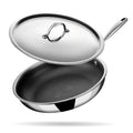 Stahl Cookware Koekenpan Hybrid 24 cm - Inclusief Deksel