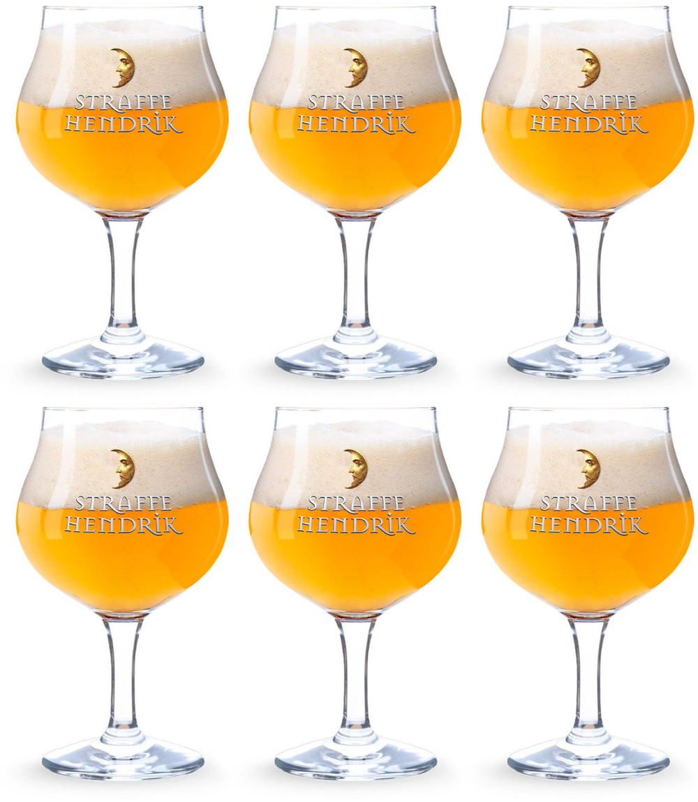 Straffe Hendrik Bierglas - 250 ml - 6 stuks